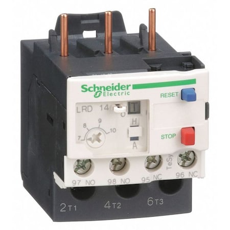 Overload Relay, 1NC/1NO, 7 A Min current, 10 A Max current, 690V AC MPN:LRD14