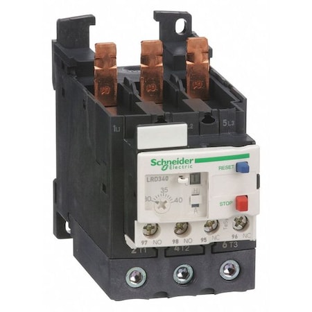 Overload Relay, 1NC/1NO, 30 A Min current, 40 A Max current, 690V AC MPN:LRD340