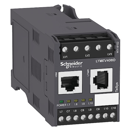 Extension module, TeSys T, 4 inputs, 24VDC, for LTMR controller MPN:LTMEV40BD