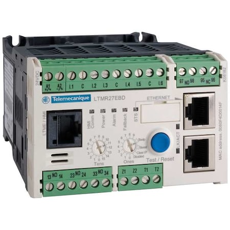 Motor Controller, 1NC/4NO, 0.40 A Min current, 8 A Max current, 690V AC MPN:LTMR08EFM