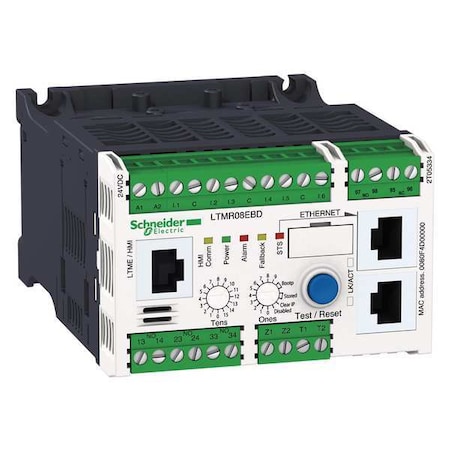 Motor Controller, 1NC/4NO, 0.40 A Min current, 8 A Max current, 690V AC MPN:LTMR08MBD