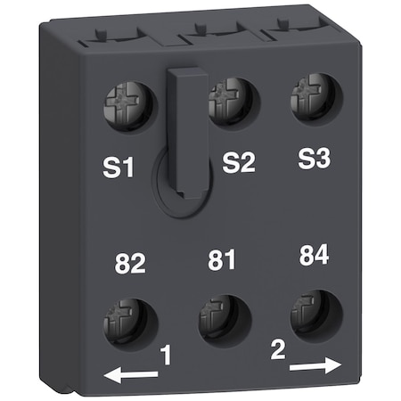 Control terminal block, reversing motor starter, TeSys Ultra MPN:LU9MR1