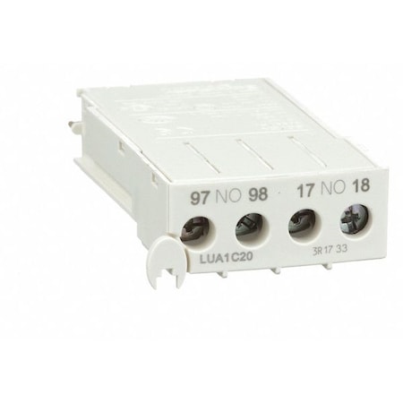 AuxiliaryContactBlock, 2NO/NC, 2.5A MPN:LUA1C20