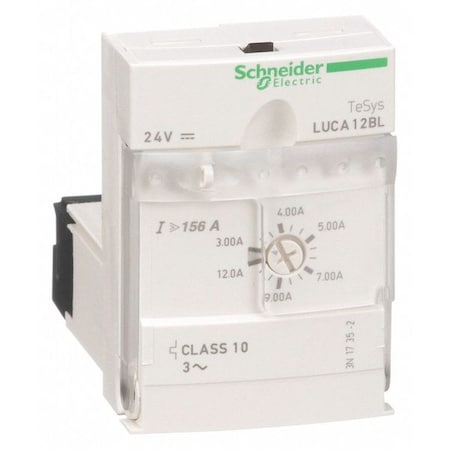 Overload Module, 3 A Min current, 12 A Max current, 690V AC MPN:LUCA12BL
