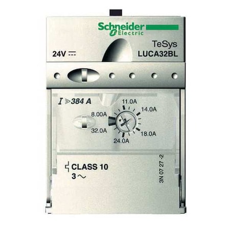 Overload Module, 8 A Min current, 32 A Max current, 690V AC MPN:LUCA32BL
