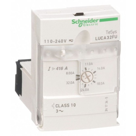 Overload Module, 8 A Min current, 32 A Max current, 690V AC MPN:LUCA32FU