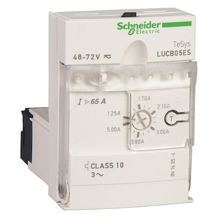 Overload Module, 0.35 to 1.40A, 3P, 24VAC MPN:LUCB1XB