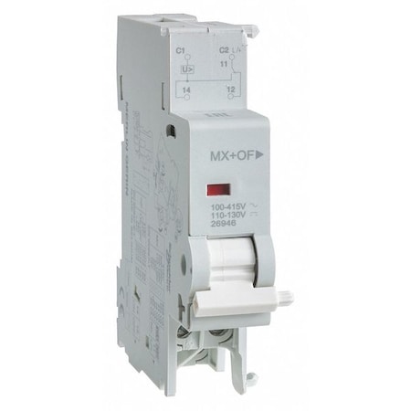 Shunt Trip Release, Multi-9 Circuit Breakers Use With, 12 to 24V AC/12 to 24V DC, 0 Poles MPN:M9A26948