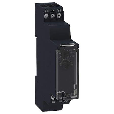 Time Delay Relay, Square, Interval, 1 Functions 240V AC MPN:RE17LHBM