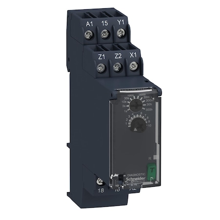 Time Delay Relay, On Delay, 3 Functions 24 to 240V AC/DC MPN:RE22R1MAMR