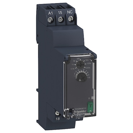 Time Delay Relay, Square, Star-Delta, 2 Functions 240V AC, SPDT MPN:RE22R1QCMU