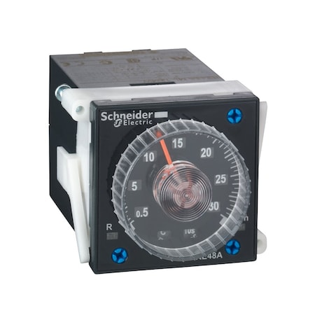 Multifunction relay, Harmony Timer Relays, 5A, 2CO, 0.02s.300h, time delay, 24.240V AC DC MPN:RE48AML12MW