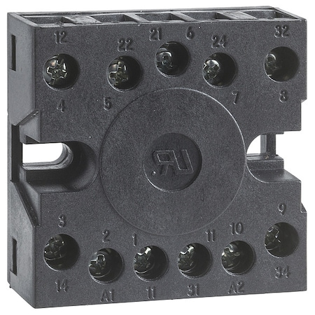 Relay Socket, Octal, 11 Pins, 5 A MPN:RE48ASOC11AR