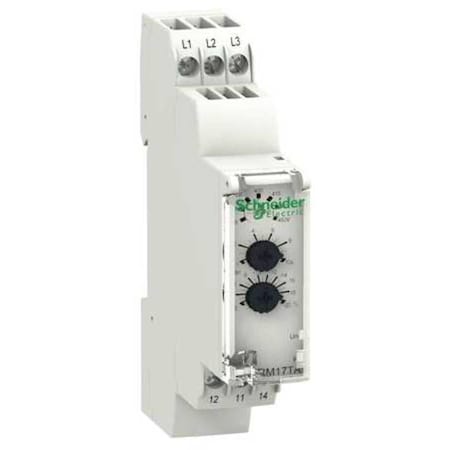 Phase Monitor Relay, 6 Pins, 208-480V AC MPN:RM17TA00