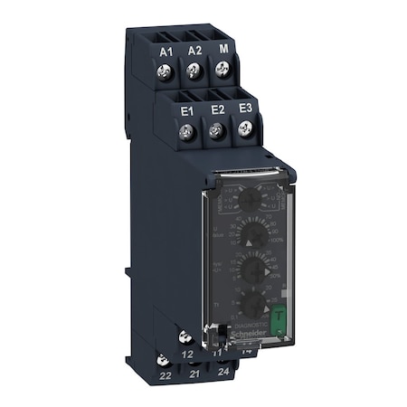 Voltage control relay, Harmony Control Relays, 8A, 2CO, overvoltage or undervoltage detection, 15.500V AC DC, 24.240V AC DC MPN:RM22UA33MR
