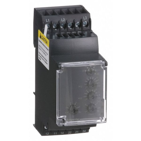 3 Phase Monitor Relay, DPDT, 480VAC, 12 Pin MPN:RM35TF30