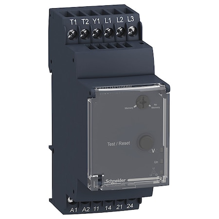 AdjCurrntSensingRelay, 12Pins, 24-240VACDC MPN:RM35TM250MW