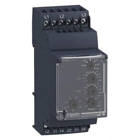 3 Phase Control Relay, 250V, 5A MPN:RM35UB330