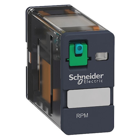 Plug-In, General Purpose Relay, Square, 15 A, 5 Pins, Quick Connect MPN:RPM11BD