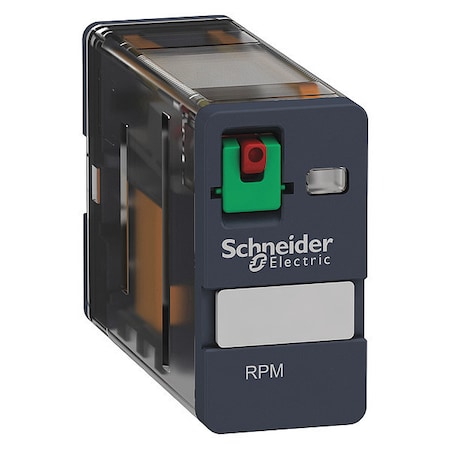 Plug-In, General Purpose Relay, Square, 15 A, 5 Pins, Quick Connect MPN:RPM11F7