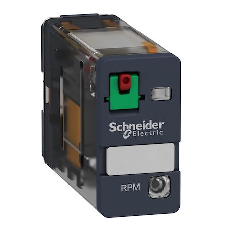 Power plug-in relay, 15 A, 1 CO, with LE, 230V AC Coil Volts, 1 C/O MPN:RPM12P7