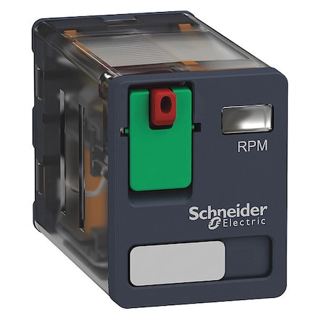 Plug-In, General Purpose Relay, Square, 15 A, 8 Pins, Quick Connect MPN:RPM21F7