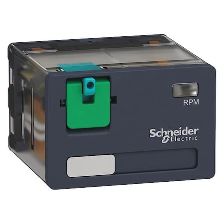 Plug-In, General Purpose Relay, Square, 15 A, 14 Pins, Quick Connect MPN:RPM41BD