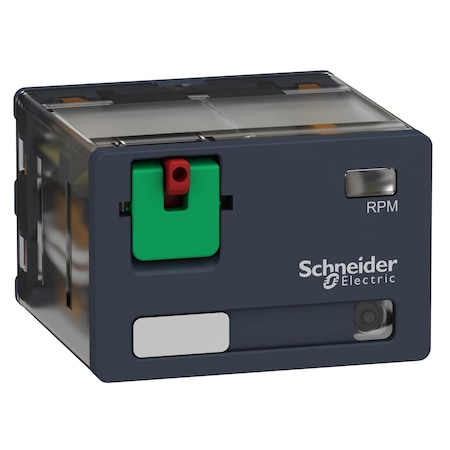 Power plug-in relay, 15 A, 4 CO, with LE, 230V AC Coil Volts, 4 C/O MPN:RPM42P7