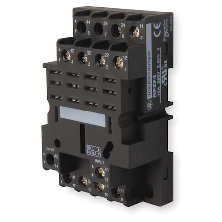 Rlay Scket, Fingr Safe/Elvator, Square, 16A MPN:RPZF4