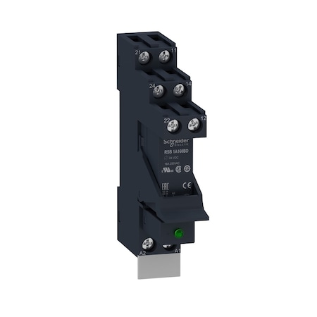 Socket, Plug-In Relay, 16 A, Screw MPN:RSB1A160BDPV