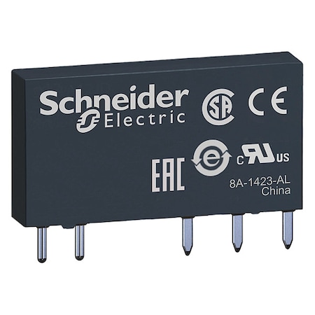 PCB, Socket, Slim Plug-In Relay, Square, 6 A, 5, Plug-in MPN:RSL1GB4BD