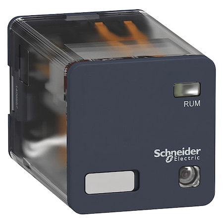 Plug-In, Plug-In Relay, Octal, 10 A, 8 Pins, Quick Connect MPN:RUMC23F7