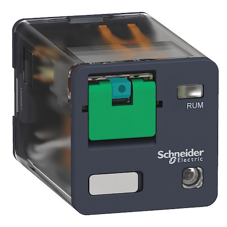 Plug-In, General Purpose Relay, Square, 10 A, 11 Pins, Quick Connect MPN:RUMF32BD