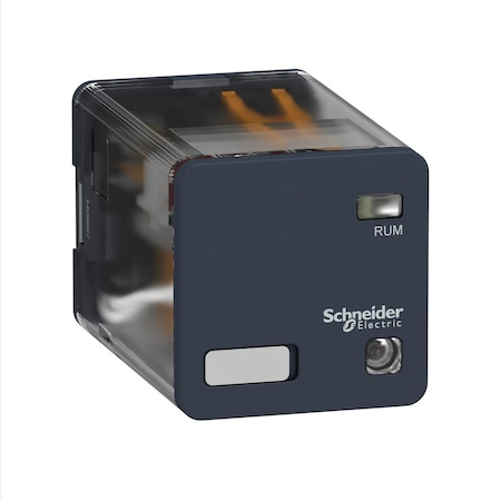 Universal plug-in relay - Zelio RUM - 3, 120V AC Coil Volts, 3 C/O MPN:RUMF33F7