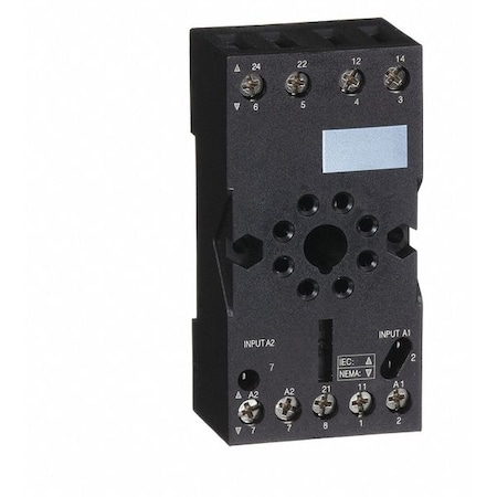Rlay Scket, Fingr Safe/Elevator, 8 Pin, 10A MPN:RUZC2M
