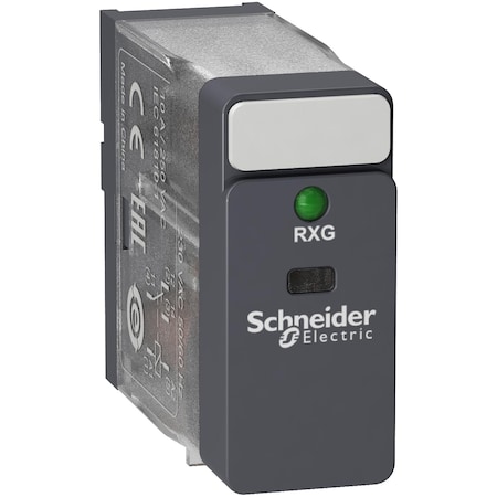 Interface plug in relay, Harmony Electromechanical Relays, 10A, 1CO, with LED, 24V AC MPN:RXG13B7