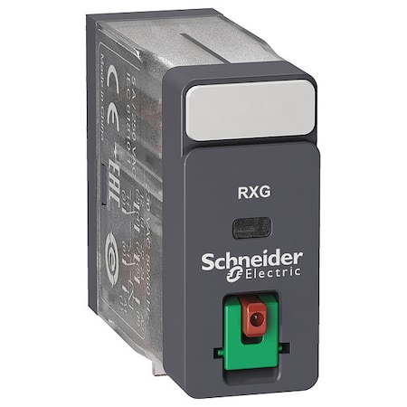 Plug-In, Plug-In Relay, Square, 5 A, 8 Pins, Quick Connect MPN:RXG21E7