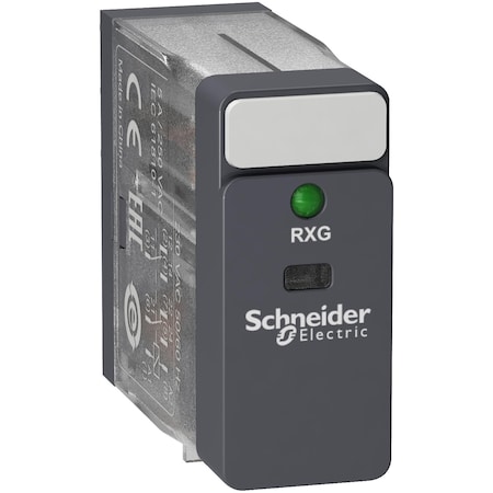 Interface plug in relay, Harmony Electromechanical Relays, 5A, 2CO, with LED, 24V AC MPN:RXG23B7