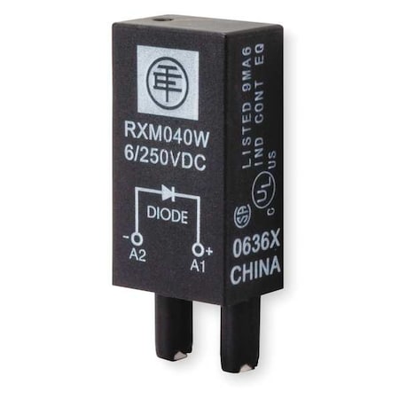 Protection Module, Diode, 6-250VDC MPN:RXM040W