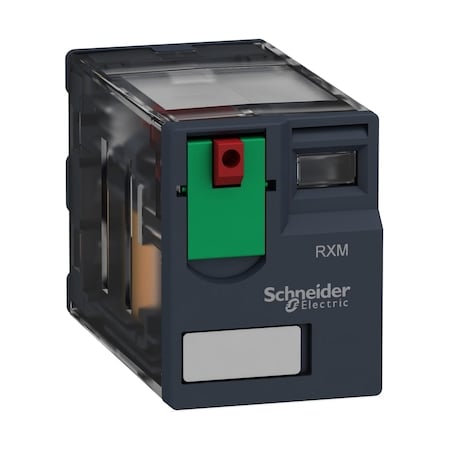 Miniature plug-in relay, 10 A, 3 CO, 24, 24V AC Coil Volts, 3 C/O MPN:RXM3AB1B7