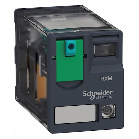 Plug-In, General Purpose Relay, Square, 10 A, 11 Pins, Quick Connect MPN:RXM3AB2BD