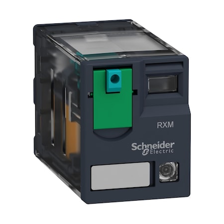Miniature plug-in relay, 10 A, 3 CO, LED, 110V DC Coil Volts, 3 C/O MPN:RXM3AB2FD