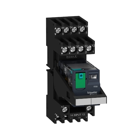 Harmony RXM Relay module, 4C/O 6A 24VDC MPN:RXM4AB2BDPVM
