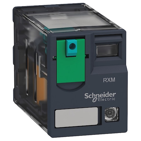Plug-In, Plug-In Relay, Square, 6 A, 14 Pins, Quick Connect MPN:RXM4AB2ED
