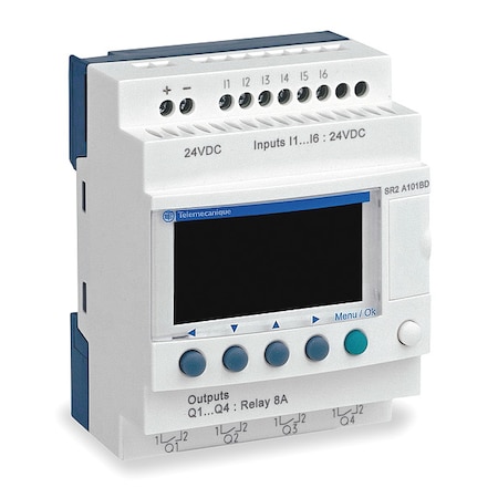 Compact Smart Relay, 6 Inputs, 4 Outputs MPN:SR2A101FU
