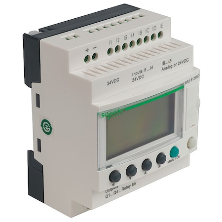 Compact Smart Relay, 8 Inputs, 4 Outputs MPN:SR2B121FU