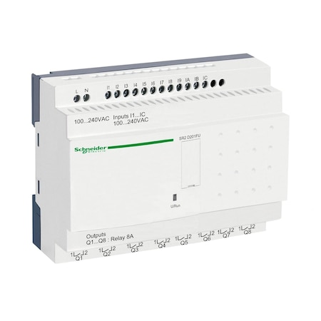 DIN Rail, Plug-In Relay, 0.6 mA, Screw MPN:SR2D201FU