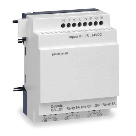 Expansion Module, 8 inputs, 6 Relay Output MPN:SR3XT141FU