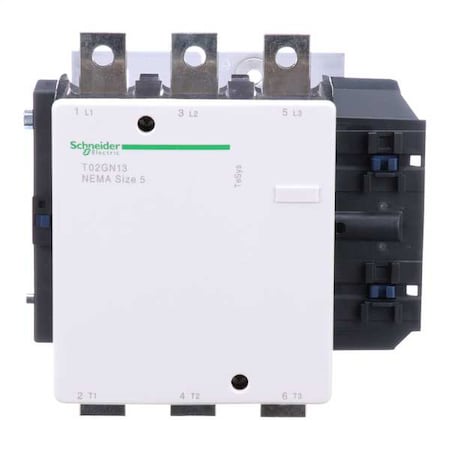120VAC Non-Reversing Magnetic Contactor 3P 270A NEMA 5 MPN:T02GN13G7