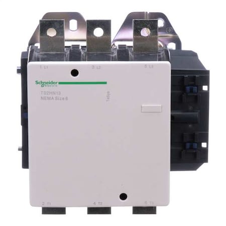 120VAC Non-Reversing Magnetic Contactor 3P 540A NEMA 6 MPN:T02HN13F7